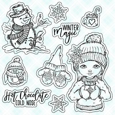 LDRS Creative Clear Stamps - Hot Chocolate